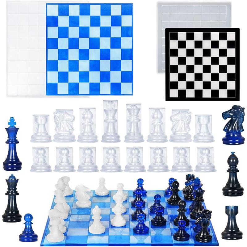 Art Craft Model - Moule en résine pour jeu d'échecs