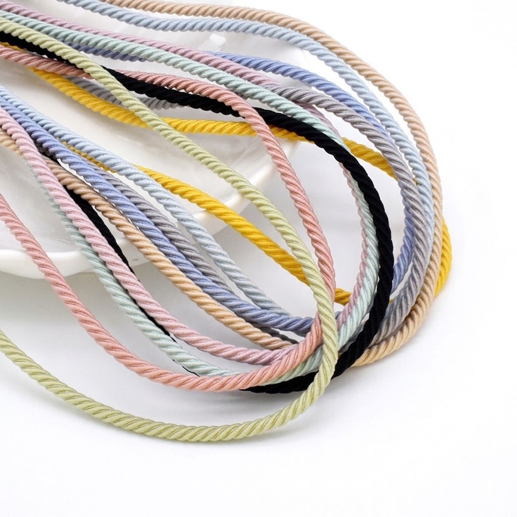 Art And Craft Hair - 5M/Lot Corde élastique tressée de 2,5