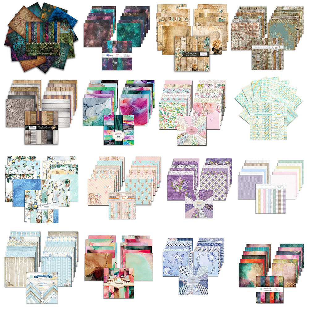Art Craft Journals - Bloc de papier pour Scrapbook, 24