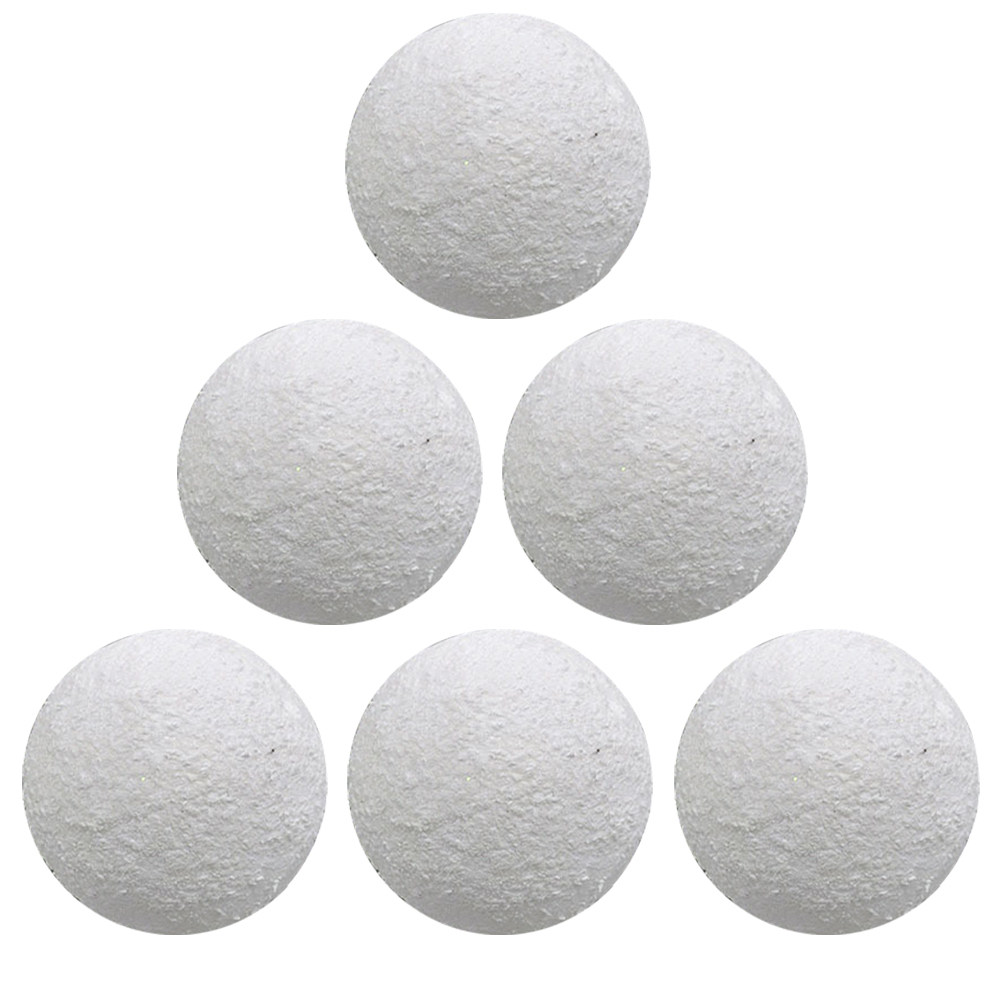 Art Craft School - Boules de Noël blanches solides et
