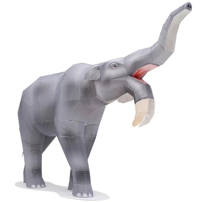 Art Craft Elephant - Deinotherium éléphant Origami Art pliant Mini