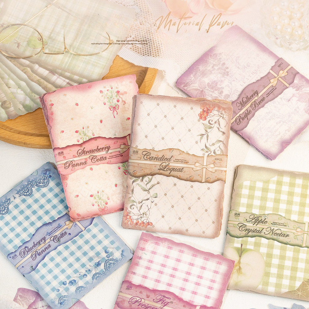Art Craft Journals - Journamm 30 feuilles de papier pour