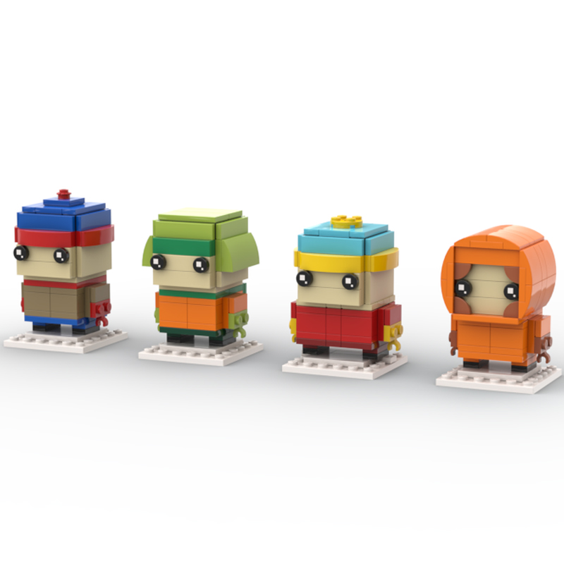 Art Craft Christmas Ideas - 336 pièces MOC South Park BrickHeadz