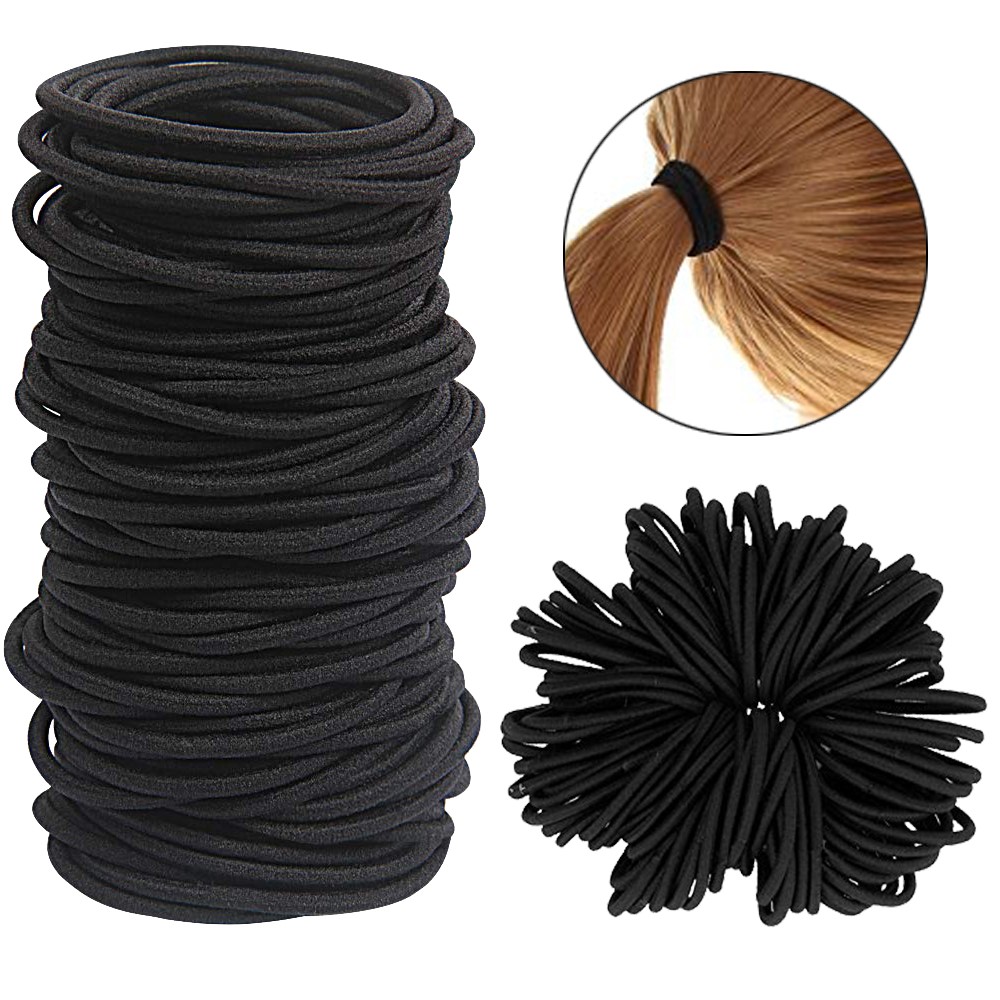 Art And Craft Hair - 10/30/50pcs 4MM noir petits attaches de