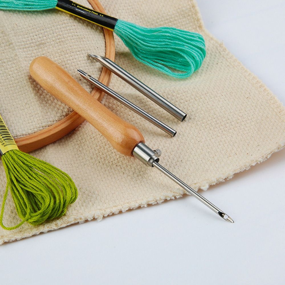 Punch Needle Kit - Lot de 5 aiguilles à poinçonner