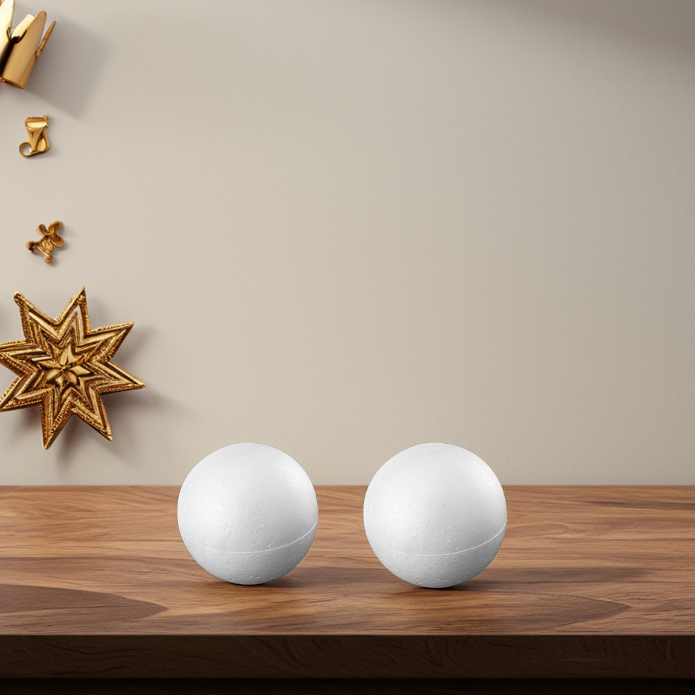 Boules en mousse blanches en p - Art Craft School avis et prix