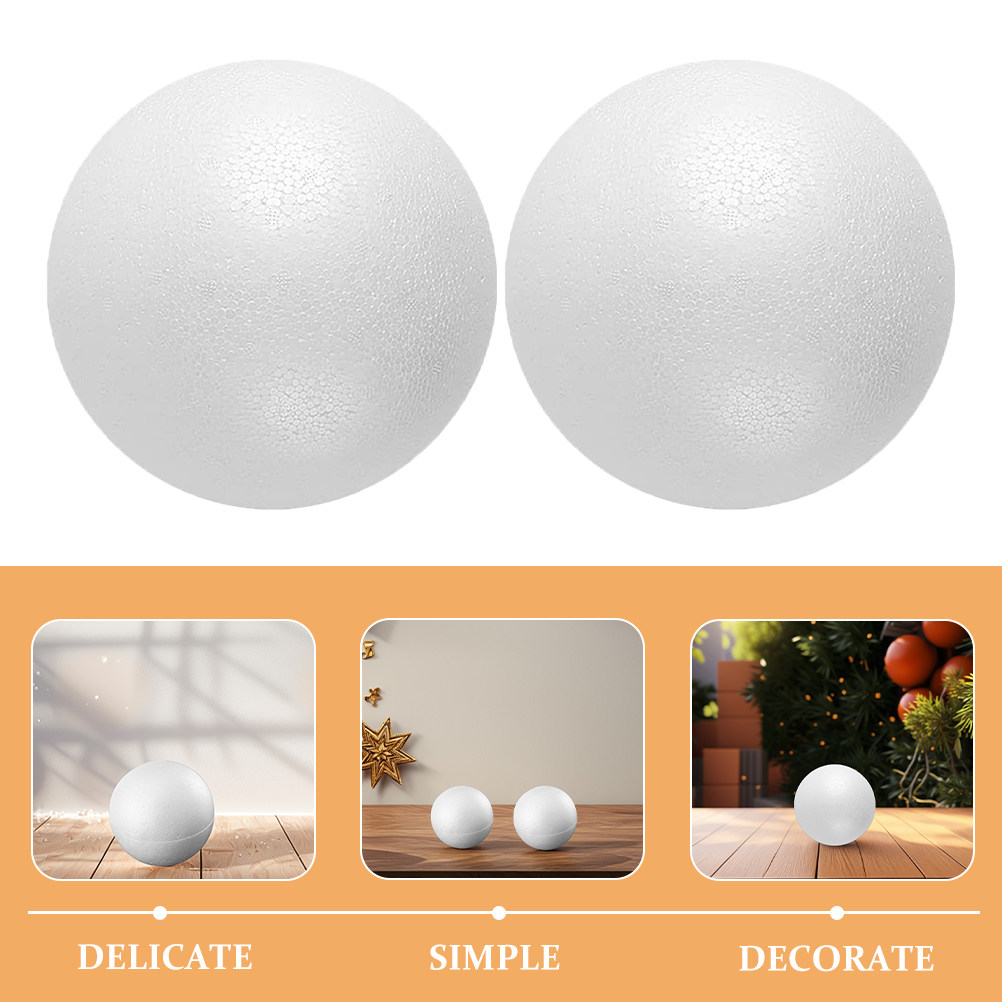 Boules en mousse blanches en p - Art Craft School avis et prix