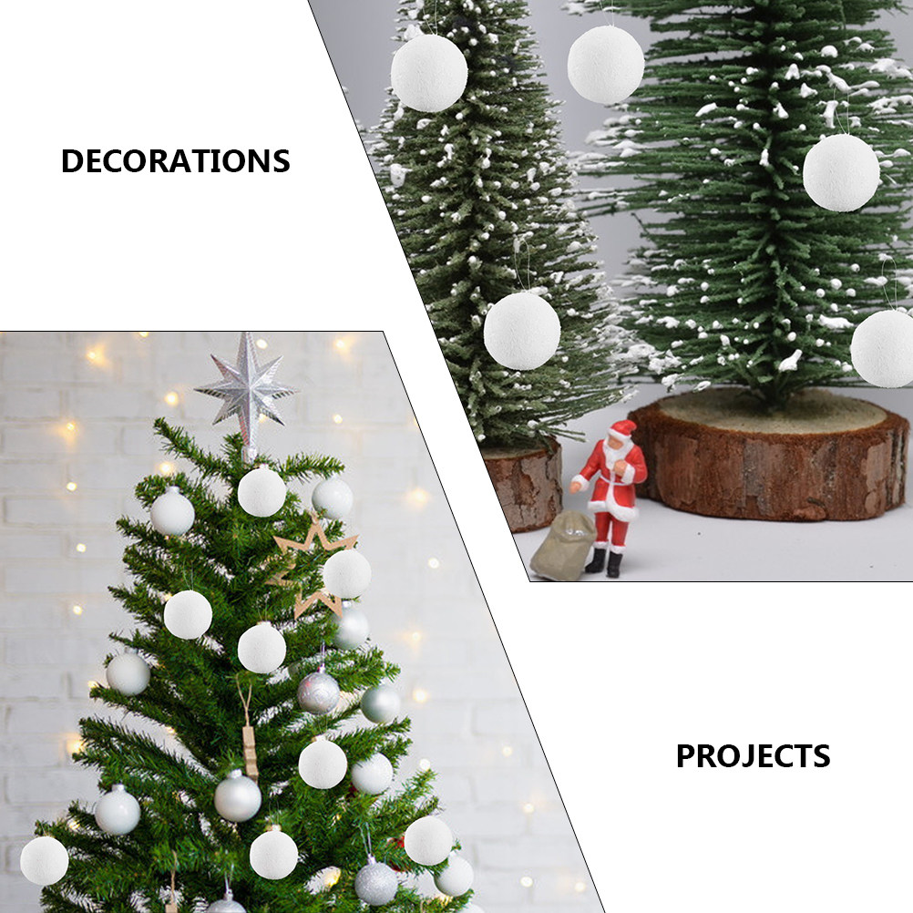 Boules de Noël blanches solide - Art Craft School avis et prix