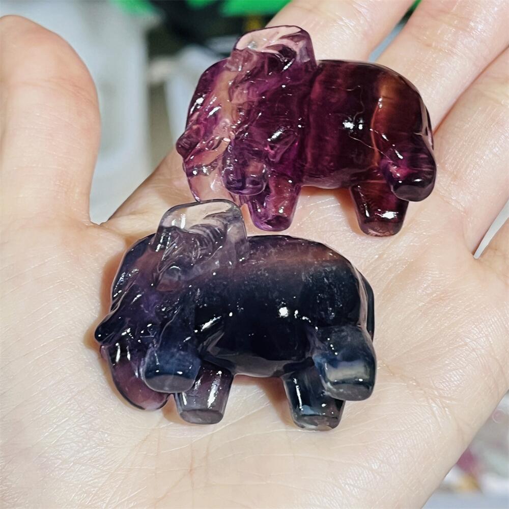 Lot de 2 éléphants en cristal  - Art Craft Elephant avis et prix