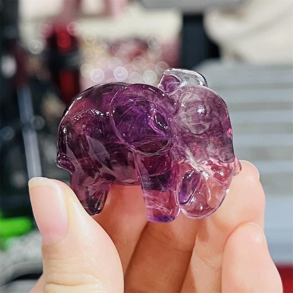 Lot de 2 éléphants en cristal  - Art Craft Elephant avis et prix