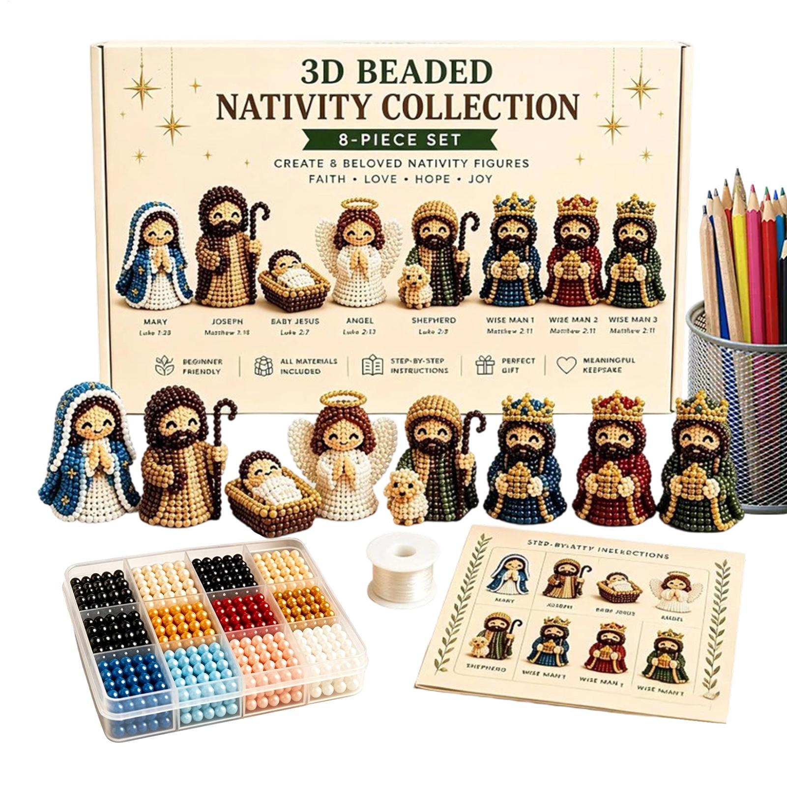 Kit d'Art Perlé Crèche de Noël - Art Craft Holiday avis et prix
