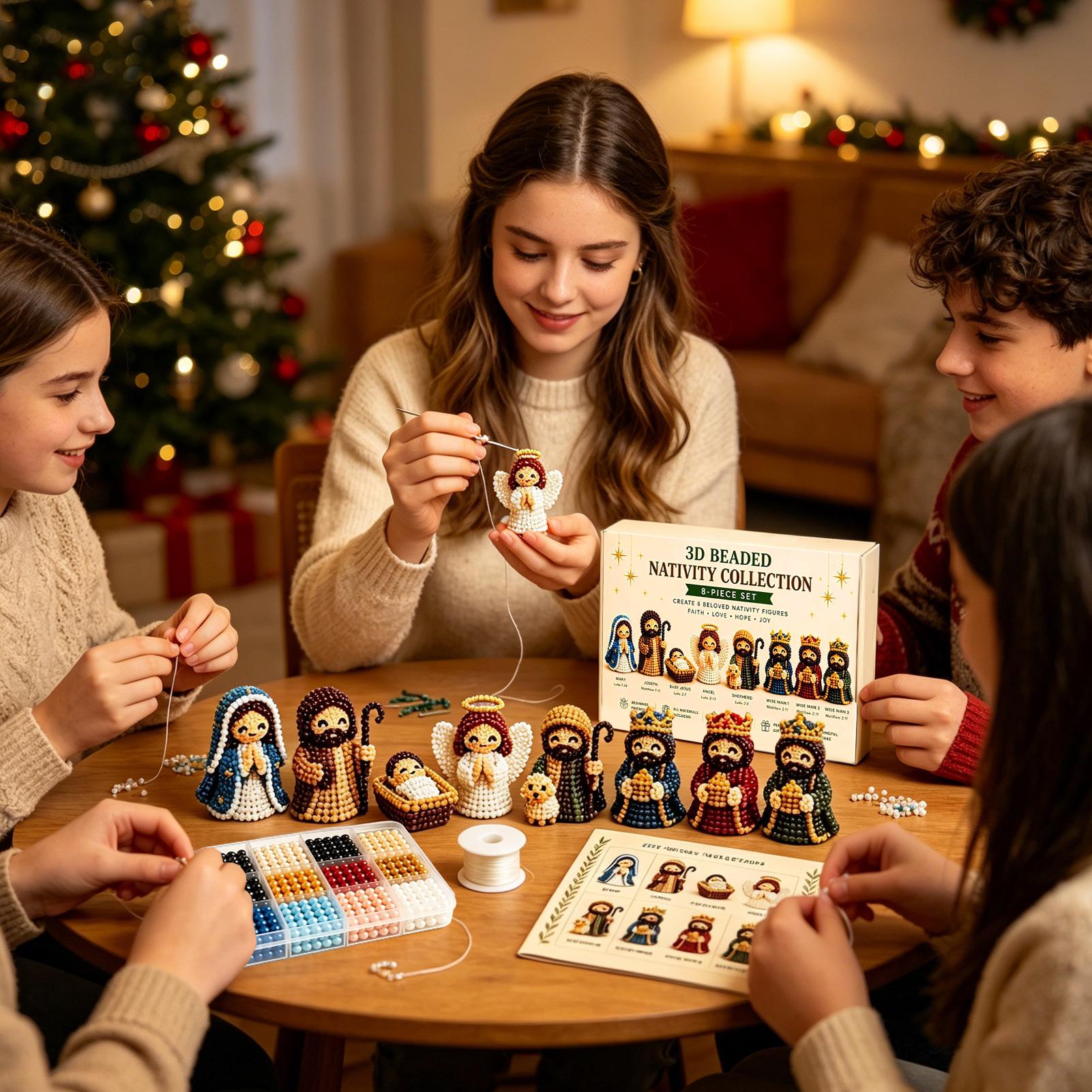 Kit d'Art Perlé Crèche de Noël - Art Craft Holiday avis et prix