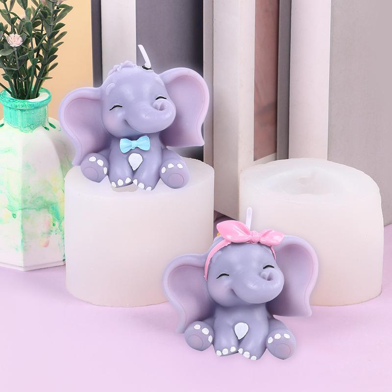 Moule à bougie en silicone 3D  - Art Craft Elephant avis et prix