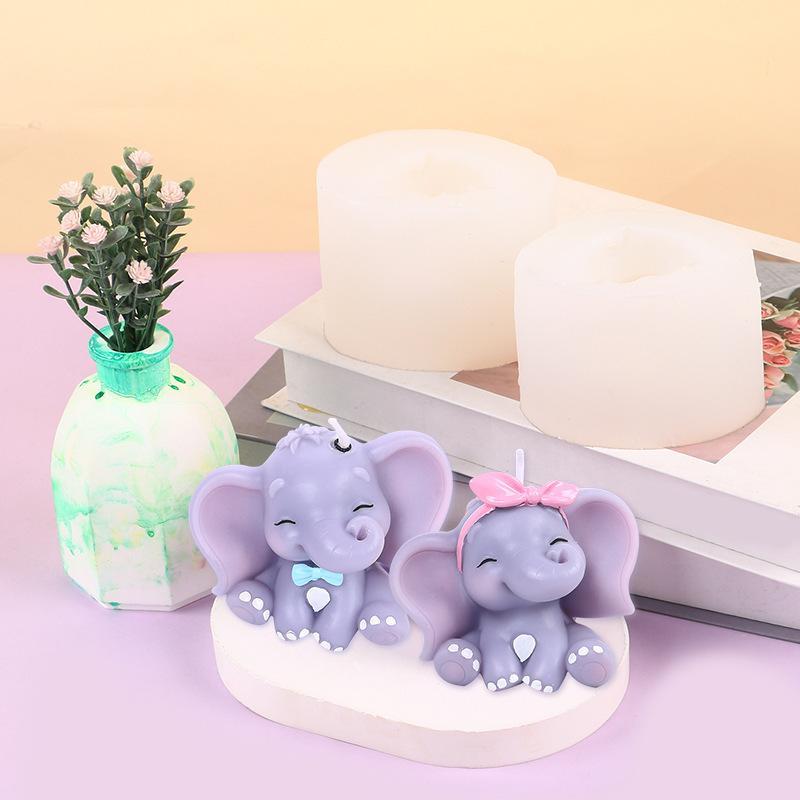 Moule à bougie en silicone 3D  - Art Craft Elephant avis et prix