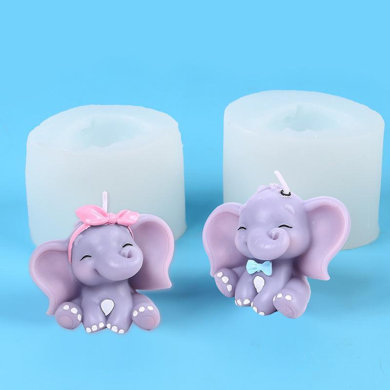 Moule à bougie en silicone 3D  - Art Craft Elephant avis et prix