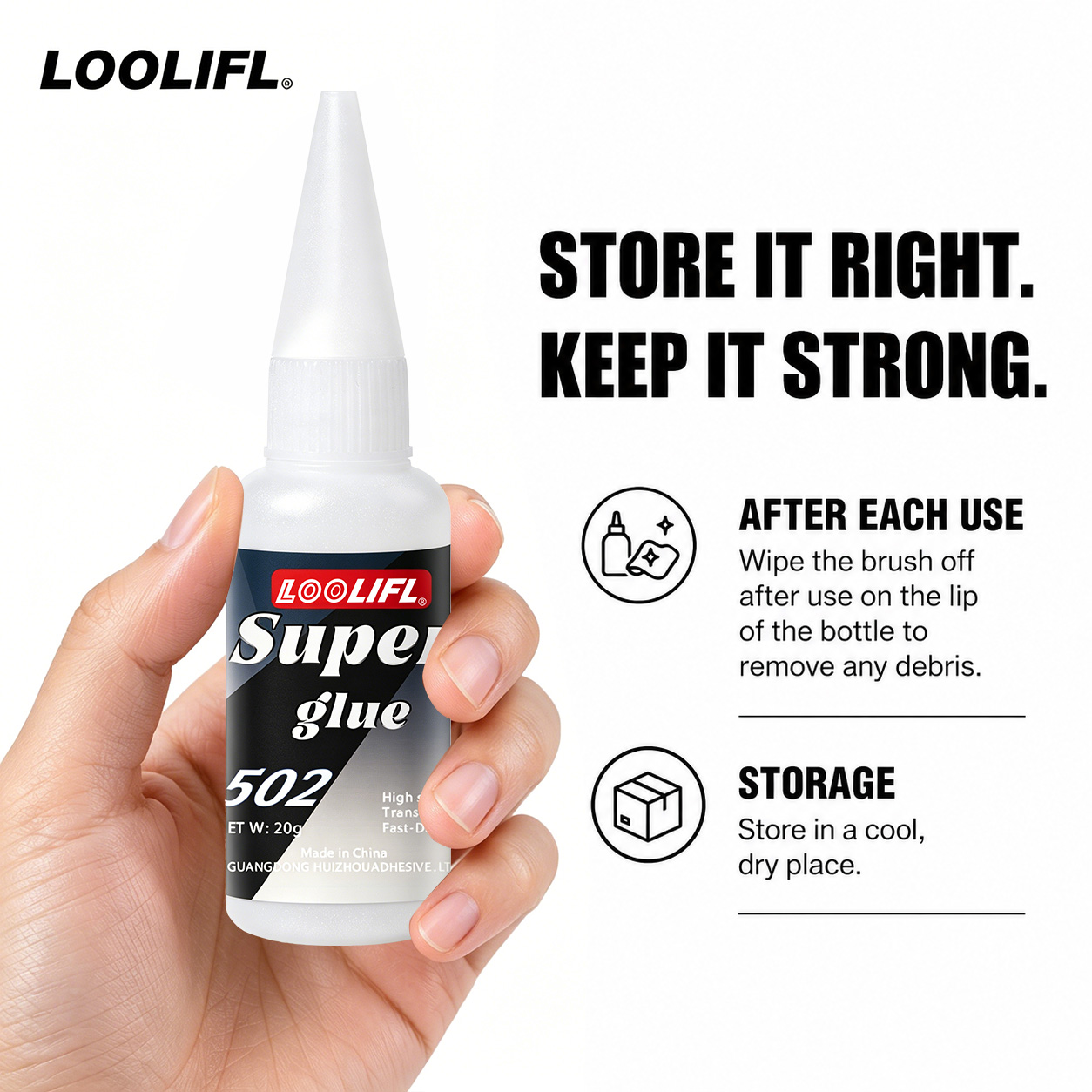 Loolifl-502-20Ml Adhésif cyano - Art Craft Material avis et prix