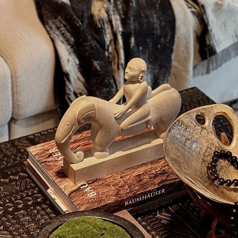 Sculpture d'art créative abstr - Art Craft Elephant avis et prix