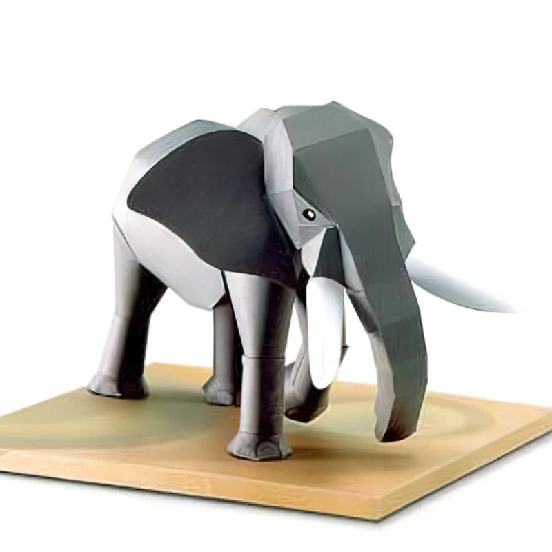 Éléphant africain Origami Art  - Art Craft Elephant avis et prix