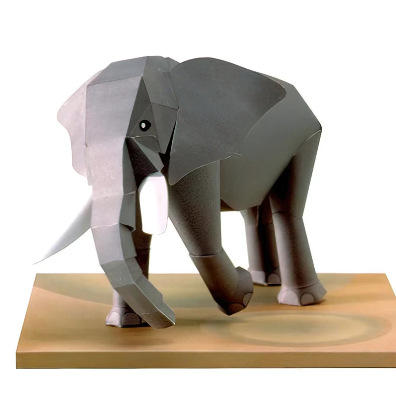 Éléphant africain Origami Art  - Art Craft Elephant avis et prix