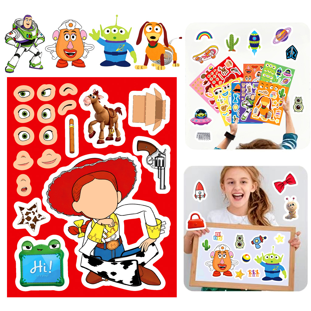 Autocollants Puzzle Réutilisab - Art Craft Material avis et prix