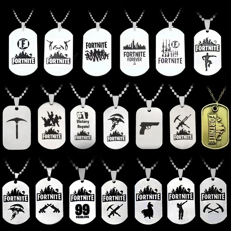 Collier Fortnite Anime en Acie - Art Craft Material avis et prix
