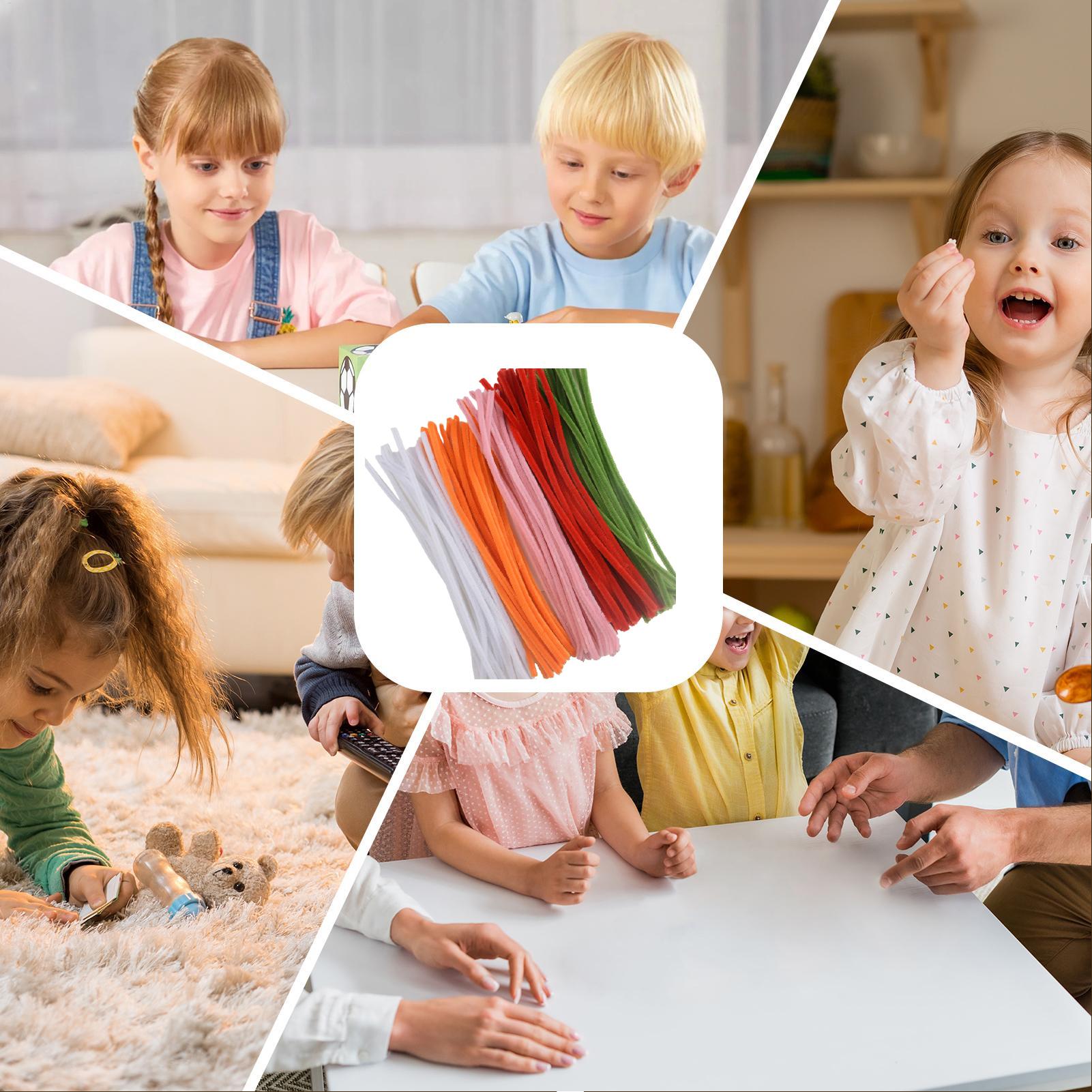 Bâtonnets de chenille colorés, - Art Craft School avis et prix