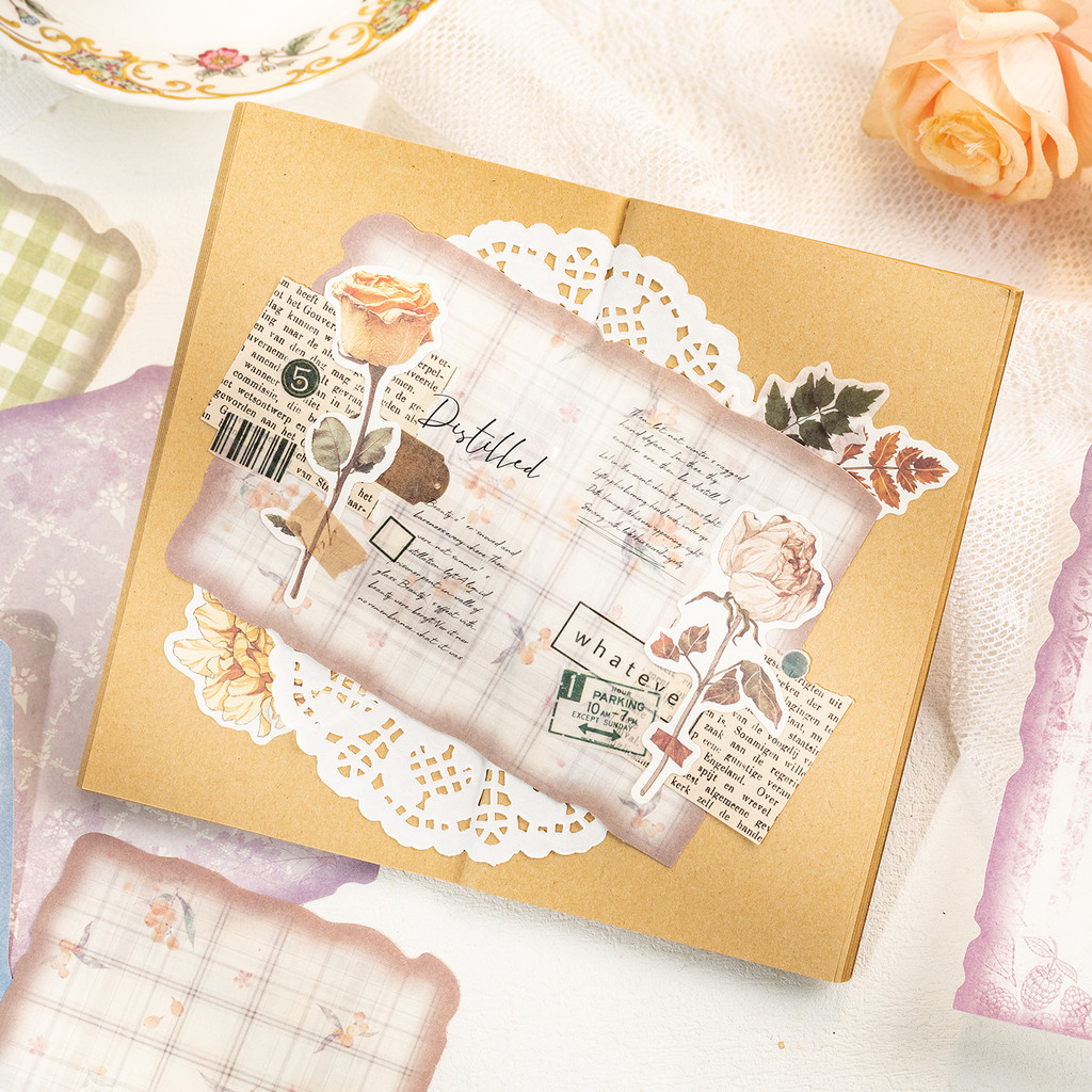 30 feuilles de papier vintage  - Art Craft Journals avis et prix