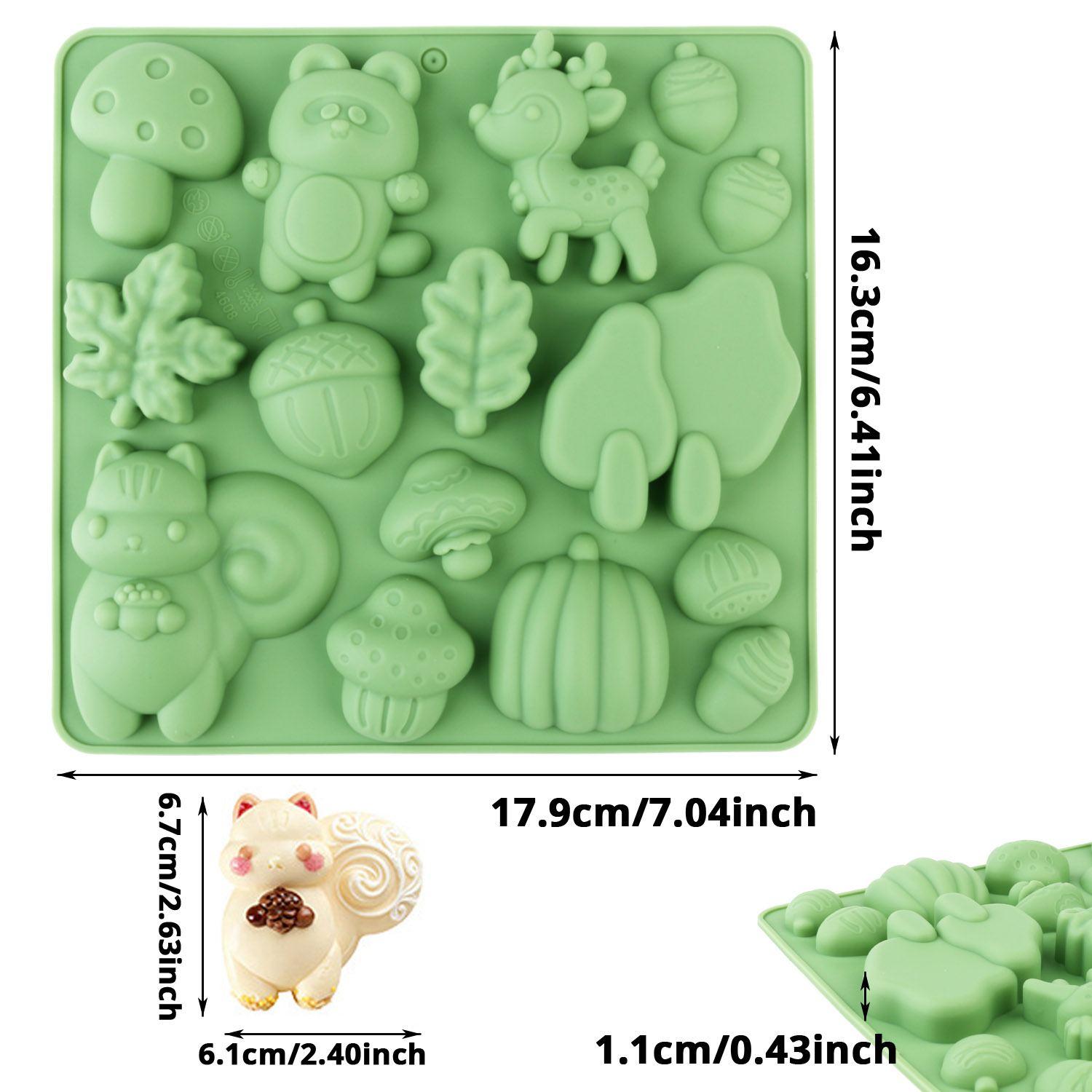1 moule à gâteau en silicone e - Art Craft Model avis et prix