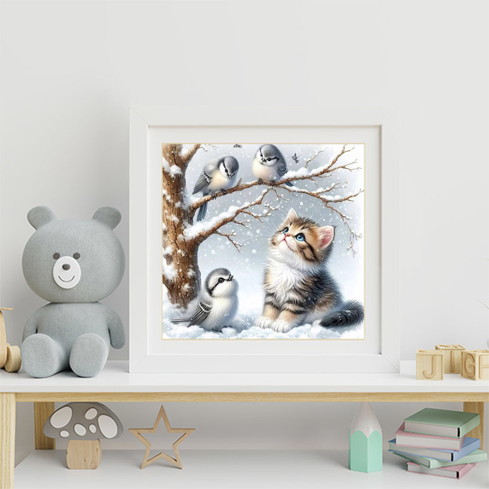 Evershine chat diamant mosaïqu - Wallpaper Art And Craft avis et prix