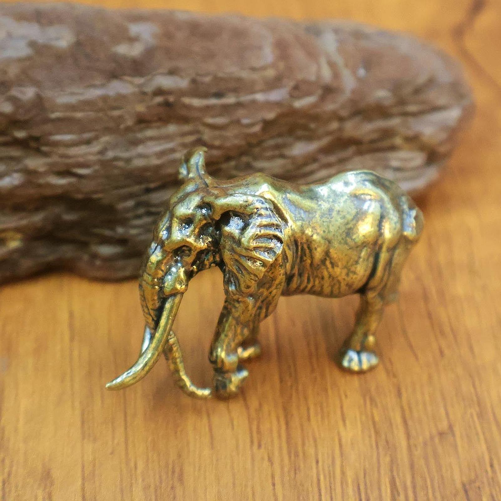 Ornement d'éléphant en laiton, - Art Craft Elephant avis et prix