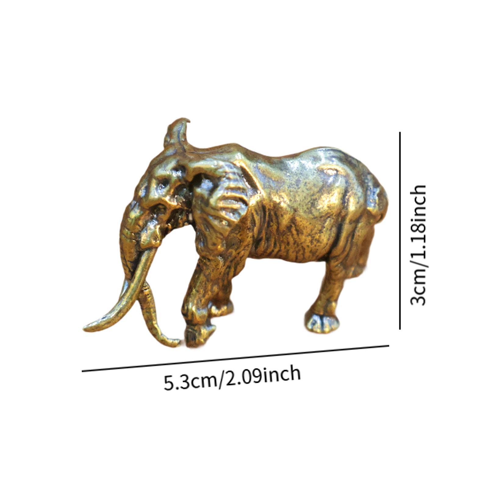 Ornement d'éléphant en laiton, - Art Craft Elephant avis et prix