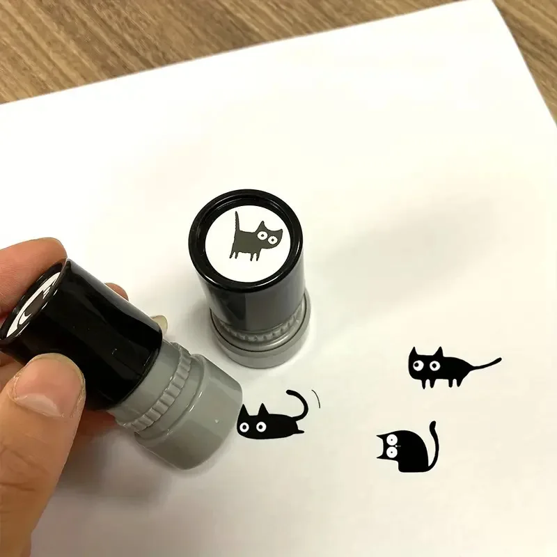 Adorable tampon de chat noir à - Art Craft Journals avis et prix