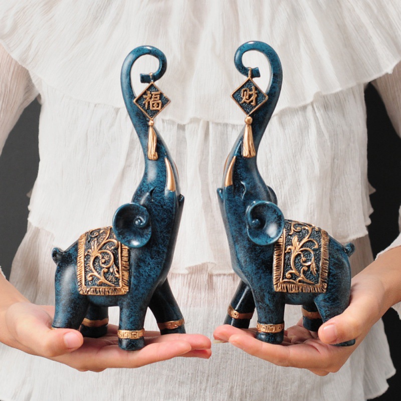 Une paire de figurines éléphan - Art Craft Elephant avis et prix