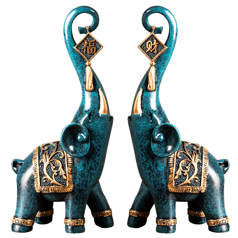 Une paire de figurines éléphan - Art Craft Elephant avis et prix
