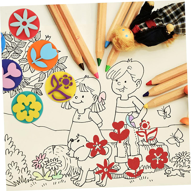 Timbres en mousse pour peintur - Art Craft 4 Years Old avis et prix