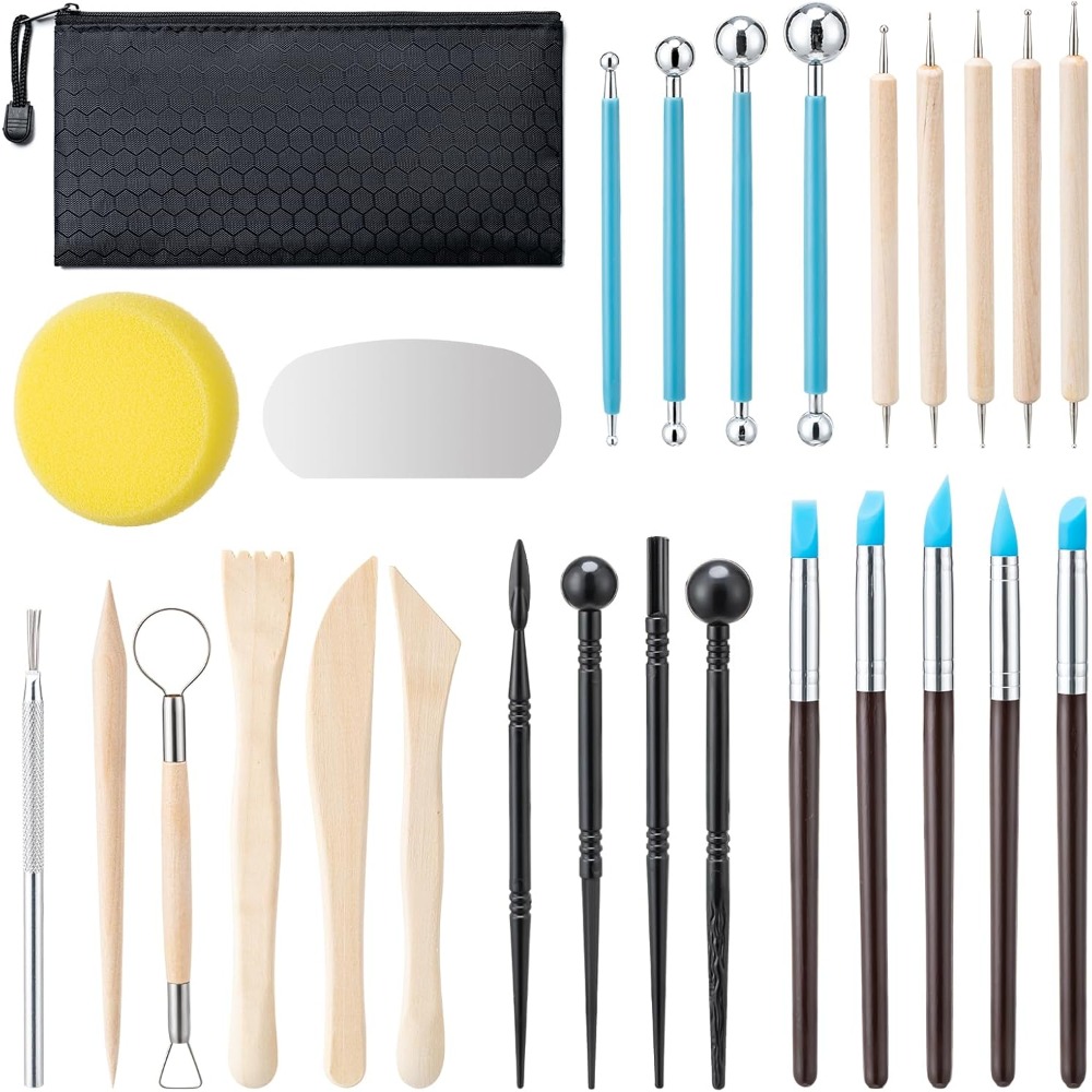 Kit de 27 outils de poterie po - Air Dry Clay avis et prix