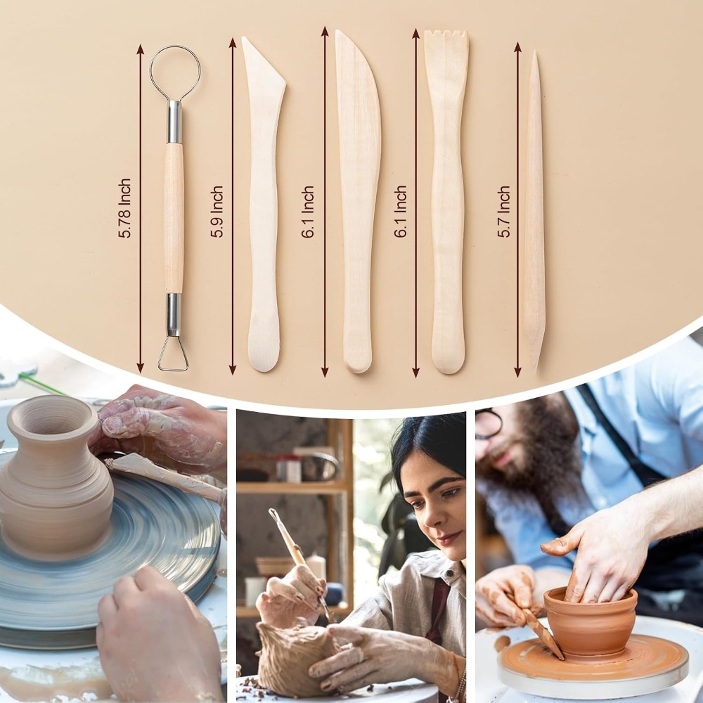 Kit de 27 outils de poterie po - Air Dry Clay avis et prix