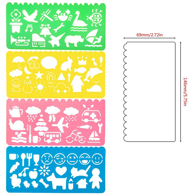 Ensemble de pochoirs de dessin - Art Craft 4 Years Old avis et prix