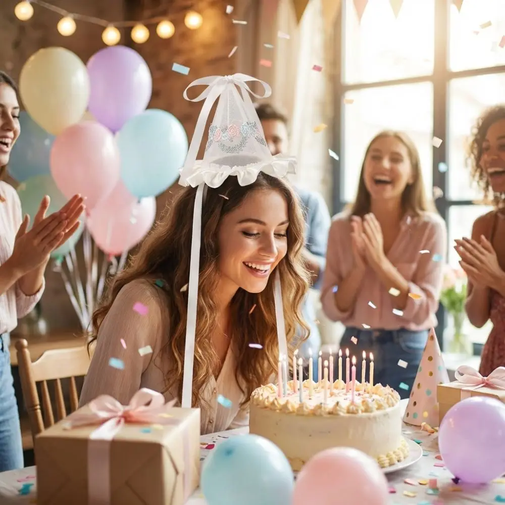 Chapeau d'anniversaire en mail - Art And Craft Hair avis et prix