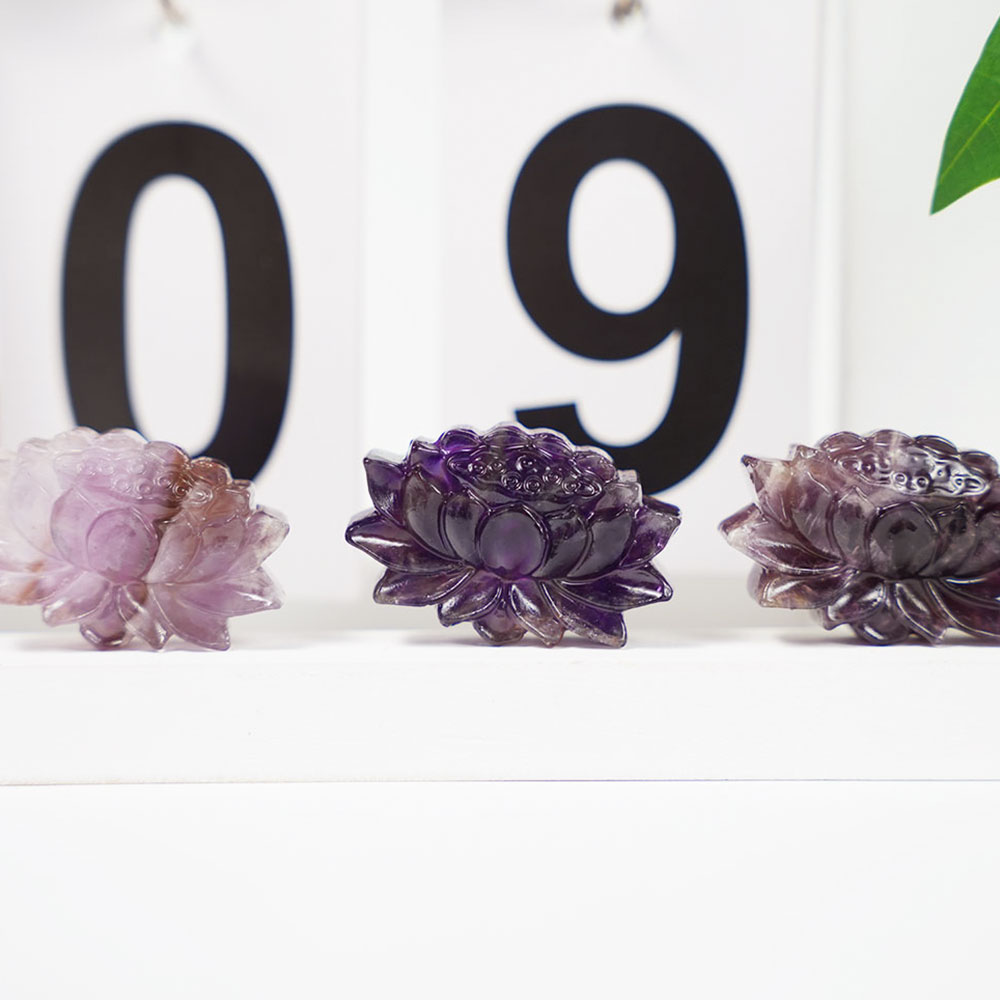 1 pièce de fleur de lotus scul - Art Craft Holiday avis et prix
